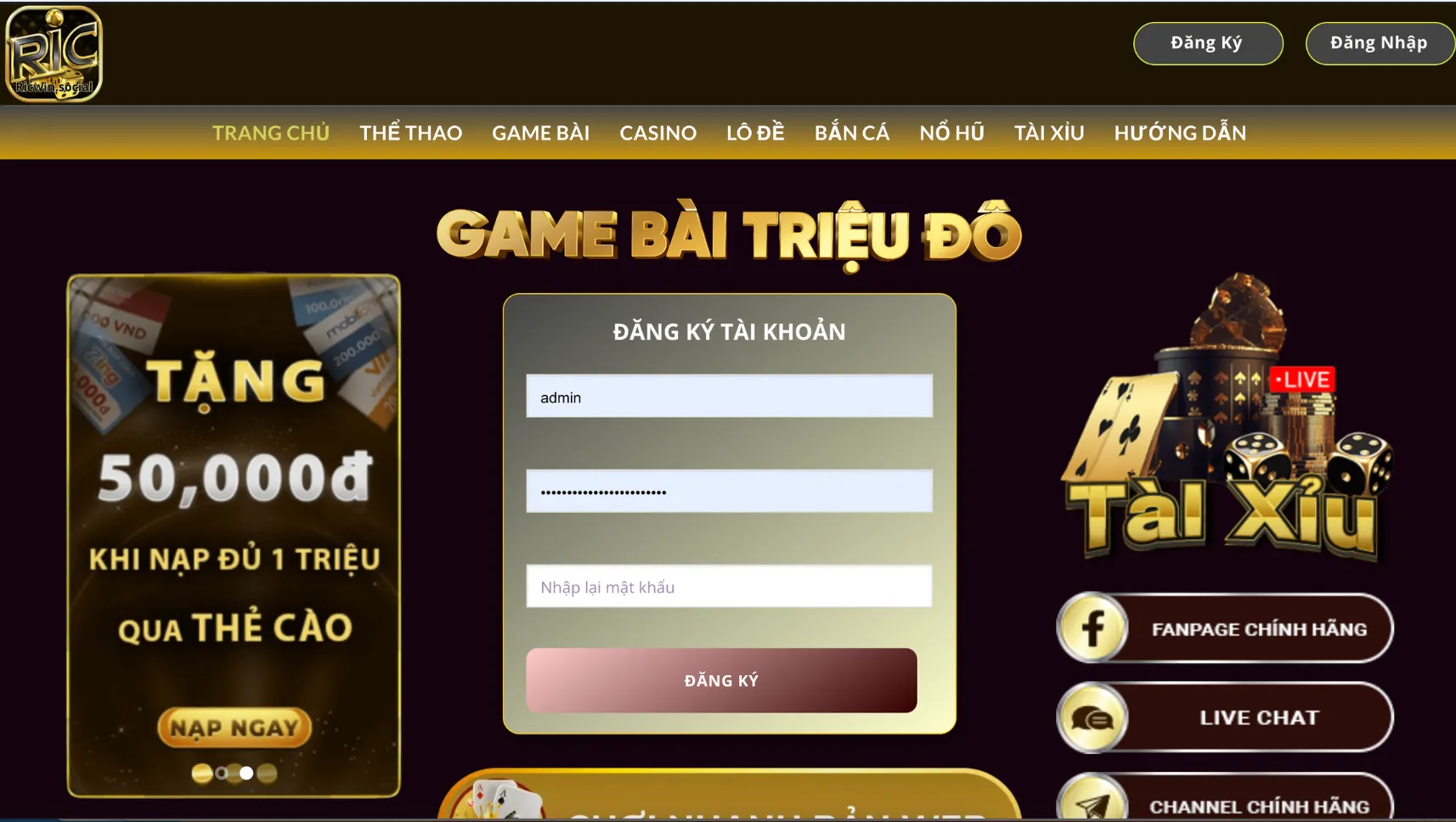 Hành trình phát triển của cổng game Ricwin Hành trình phát triển của cổng game Ricwin